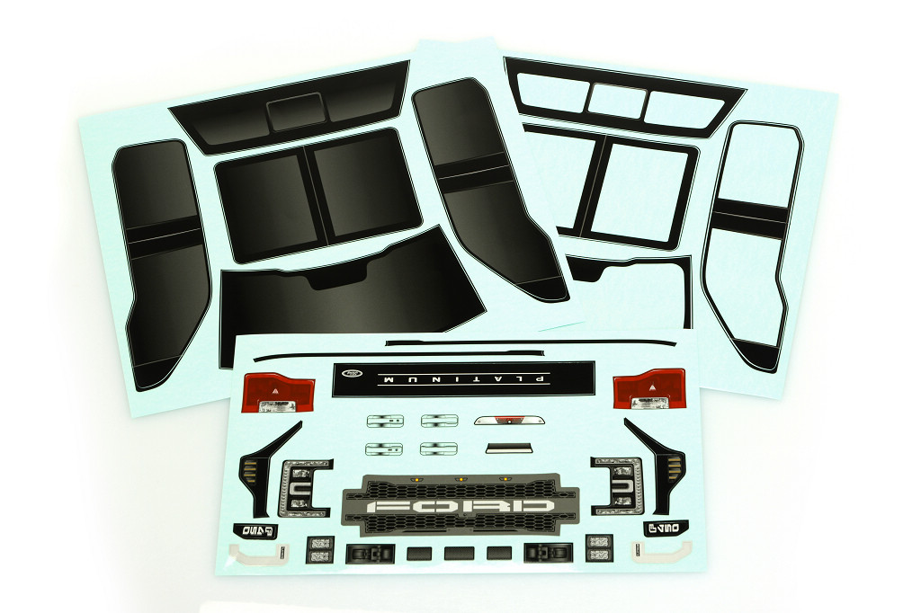 SD Scale Ford F450 Decal Sheet