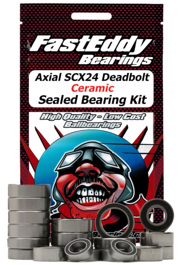 TFE6527 Axial SCX24 Deadbolt Ceramic Sealed Bearing Kit -  Team FastEddy