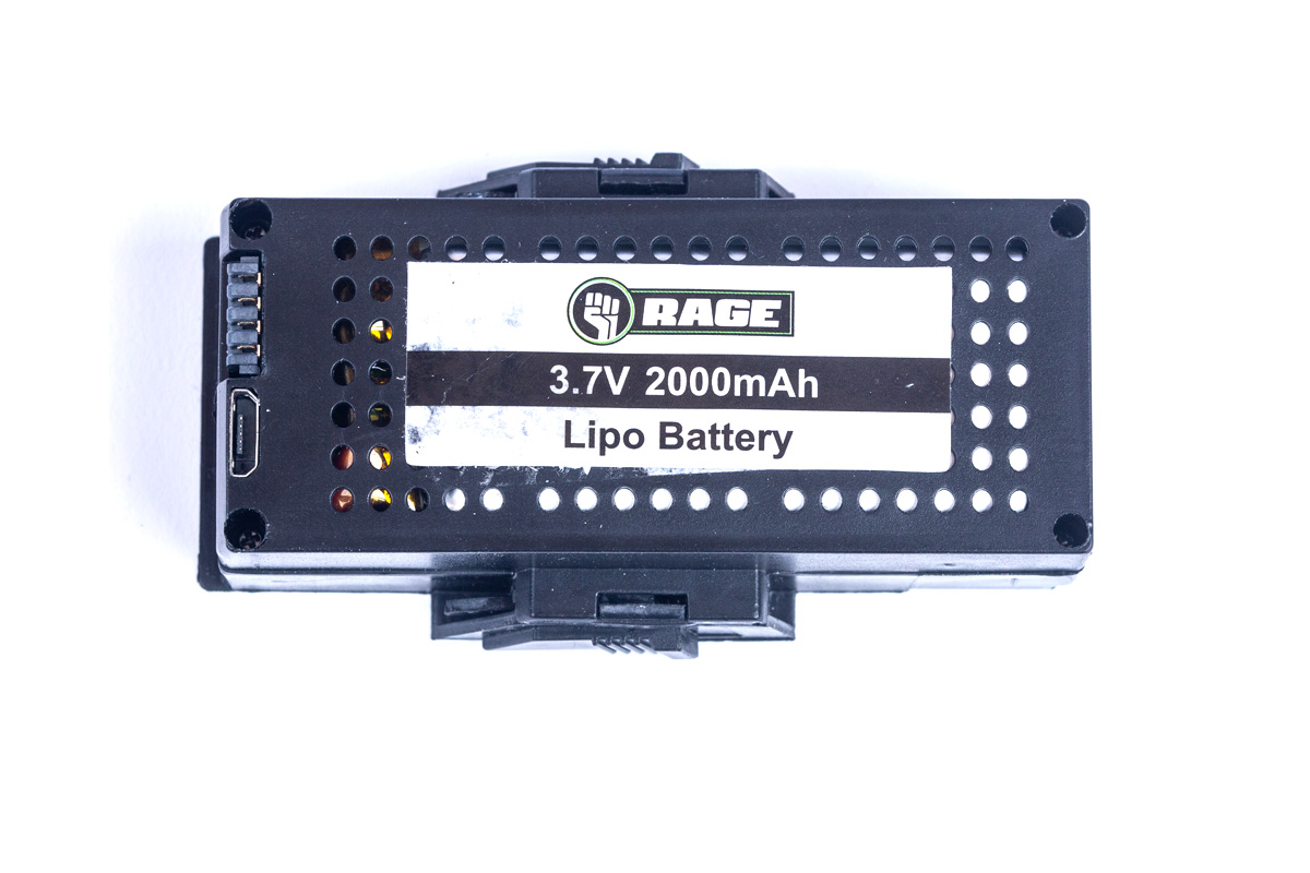 Picture of Rage RC RGR4412 3.7V 1S 2000mAh Lipo Battery with Case, Stinger 2.0