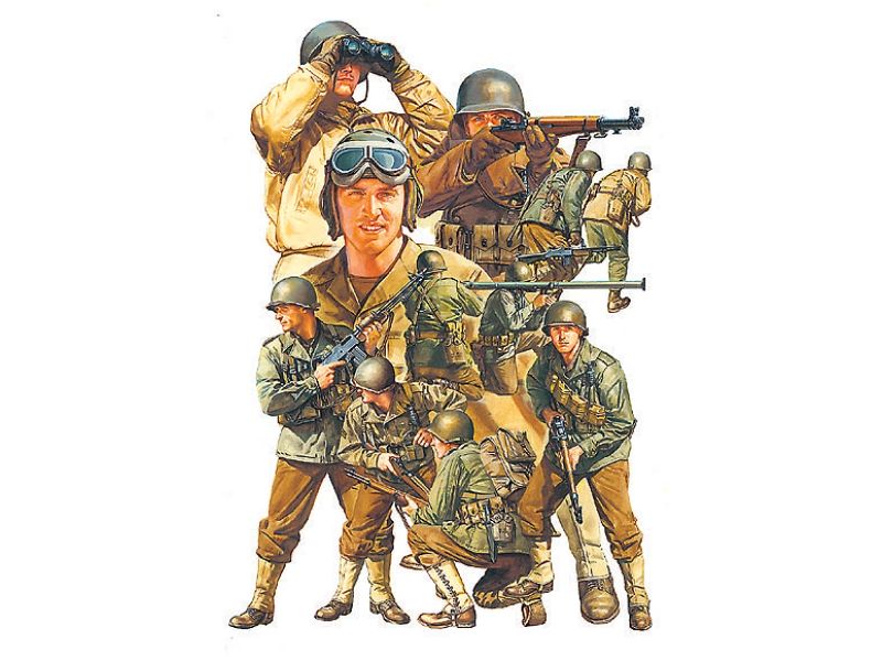 TAM32513 WWII US Army Infantry GI Set