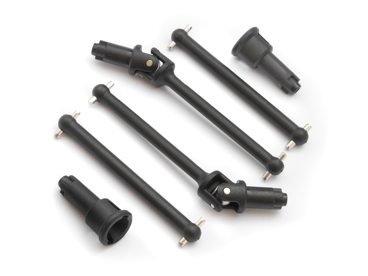 Picture of Blackzon BZN540015 Front & Rear Drive Shaft Set with Slayer