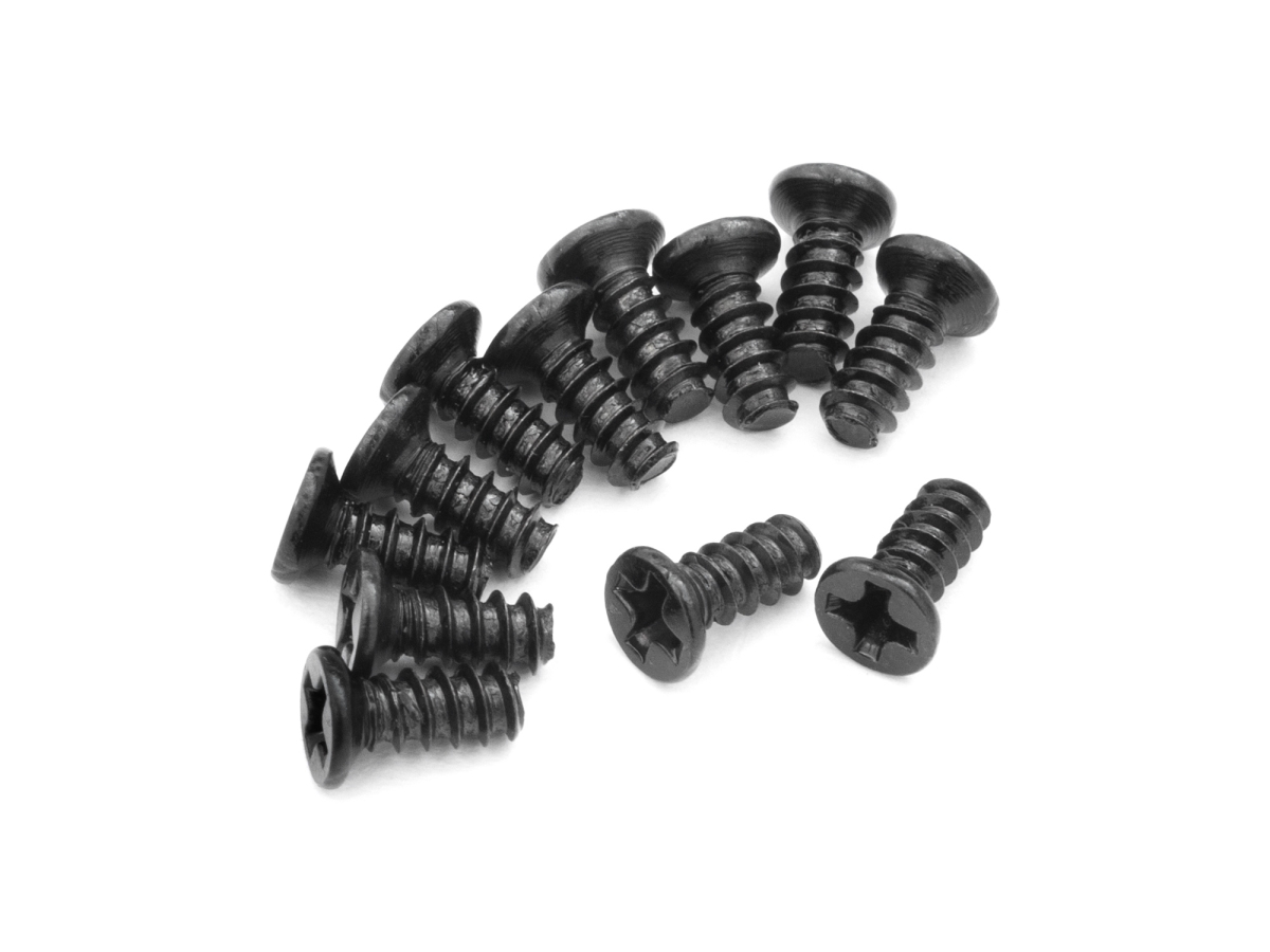 Picture of Blackzon BZN540052 2.3 x 6 mm Countersunk Self Tapping Screw with KBHO Slayer