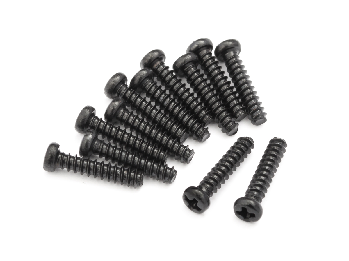 2.6 x 12 mm Pan Head Self Tapping Screws with PBHO Slayer