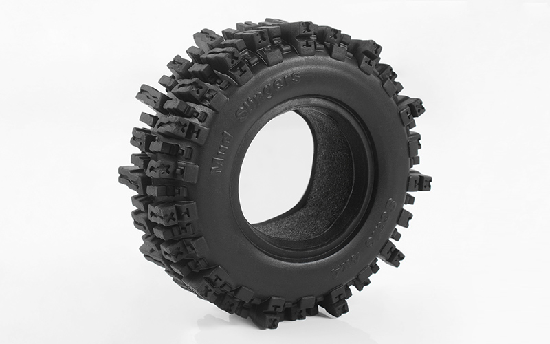 1.9 in. Dia. Mud Slinger Tires, Black