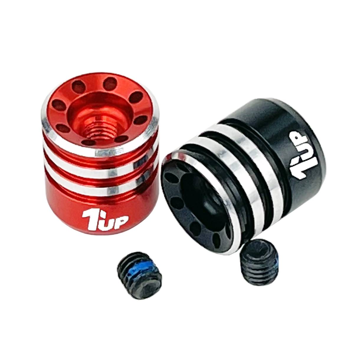 Picture of 1UP Racing 1UP190434 Heatsink Bullet Plug Grips Fits LowPro Bullet Plugs