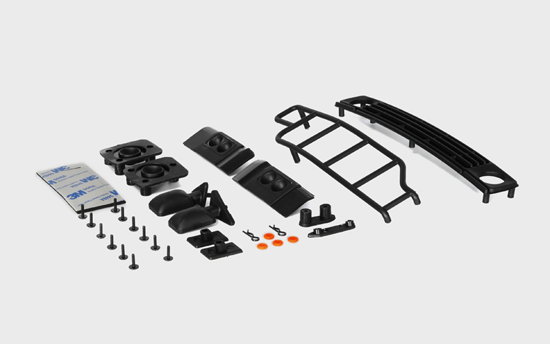 324 SCA-1E Praire Wolf Plastic Set