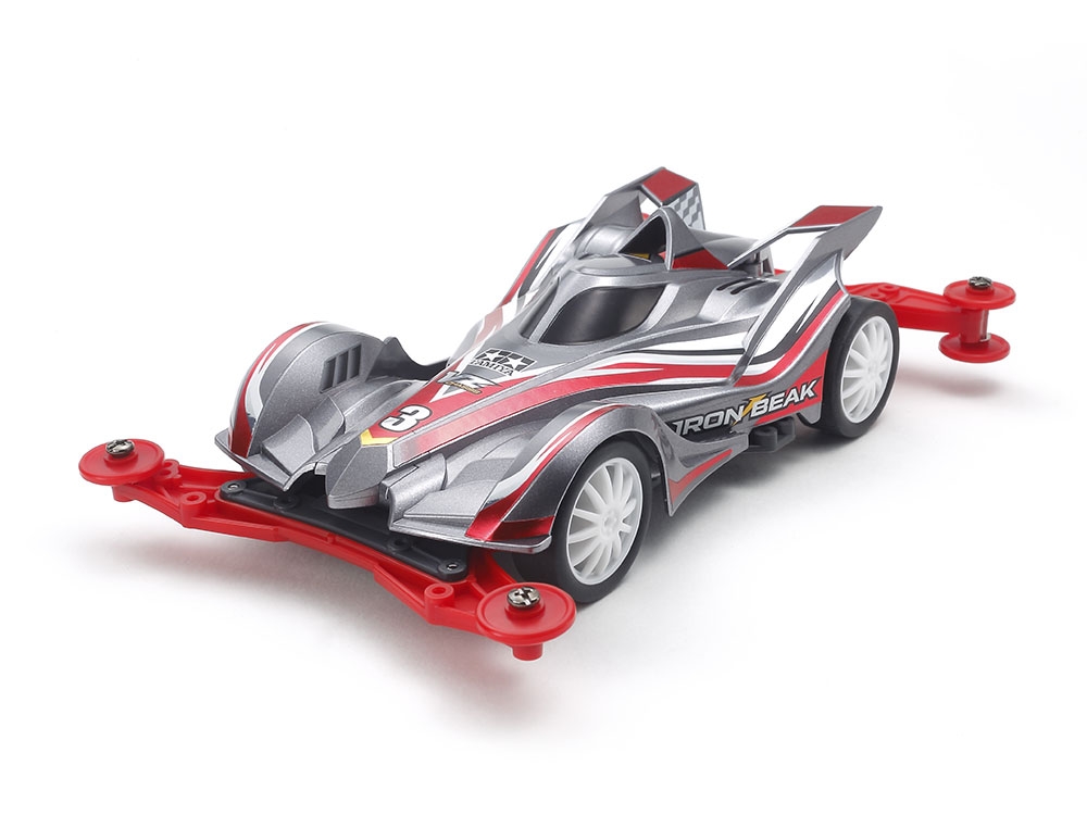 TAM18098 1 by 32 Scale JR Mini 4WD Iron Beak Kit with VZ Chassis