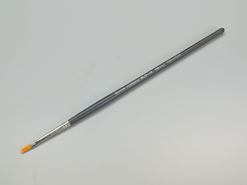 No.0 High Finish Flat Brush