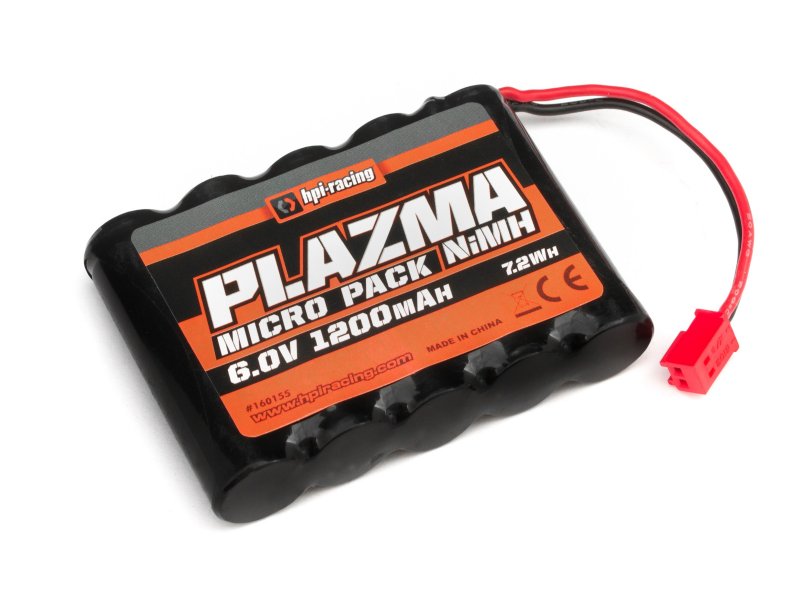 Picture of HPI Racing HPI160155 6.0V 1200mAh Plazma NiMH Micro RS4 Battery Pack