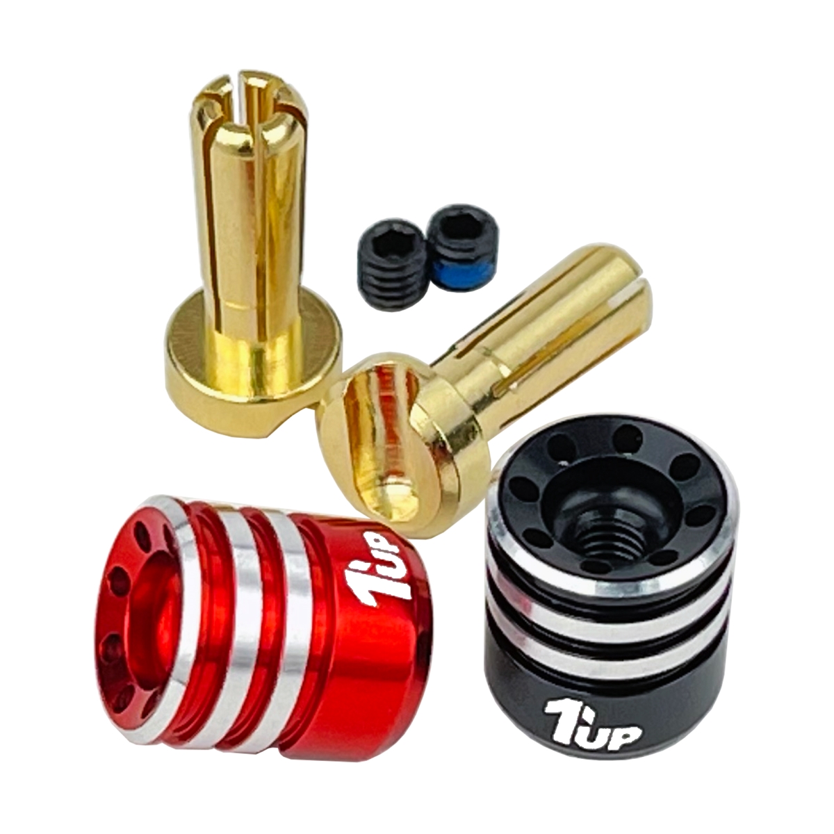 Picture of 1UP Racing 1UP190435 4 mm Heatsink Bullet Plugs & Grips