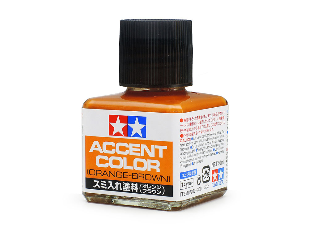 Accent Color Paint Supplies, Orange & Brown