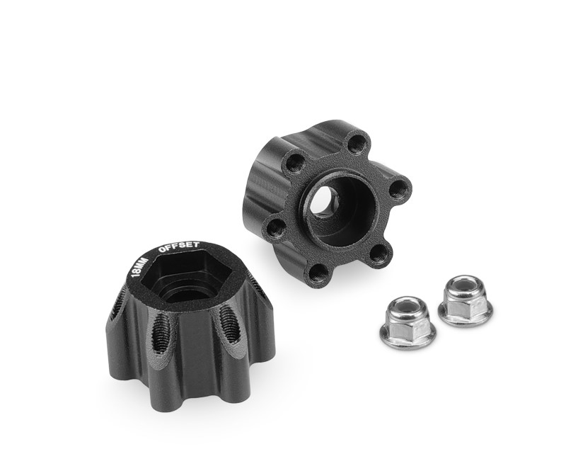 Picture of J Concepts JCO2402 12 mm Offset Tribute Aluminum Hex Wheel Adaptor