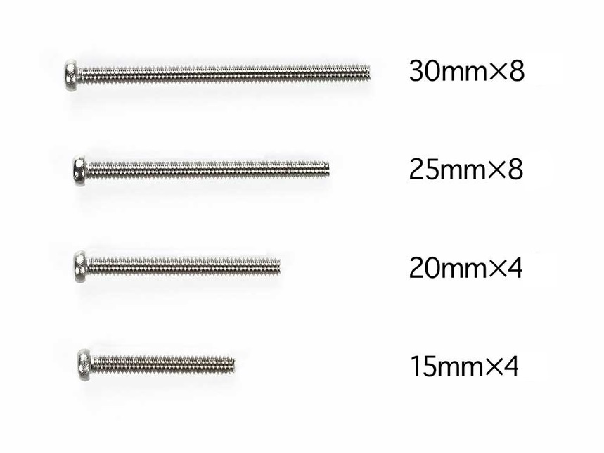 TAM15508 JR Stainless Steel Screw Set