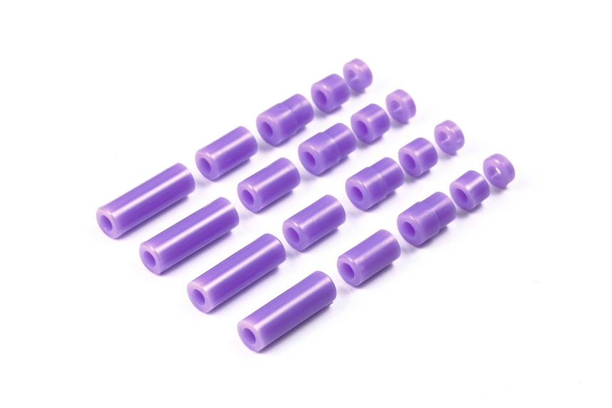 TAM95536 JR LW Plastic Spacer Set, Purple