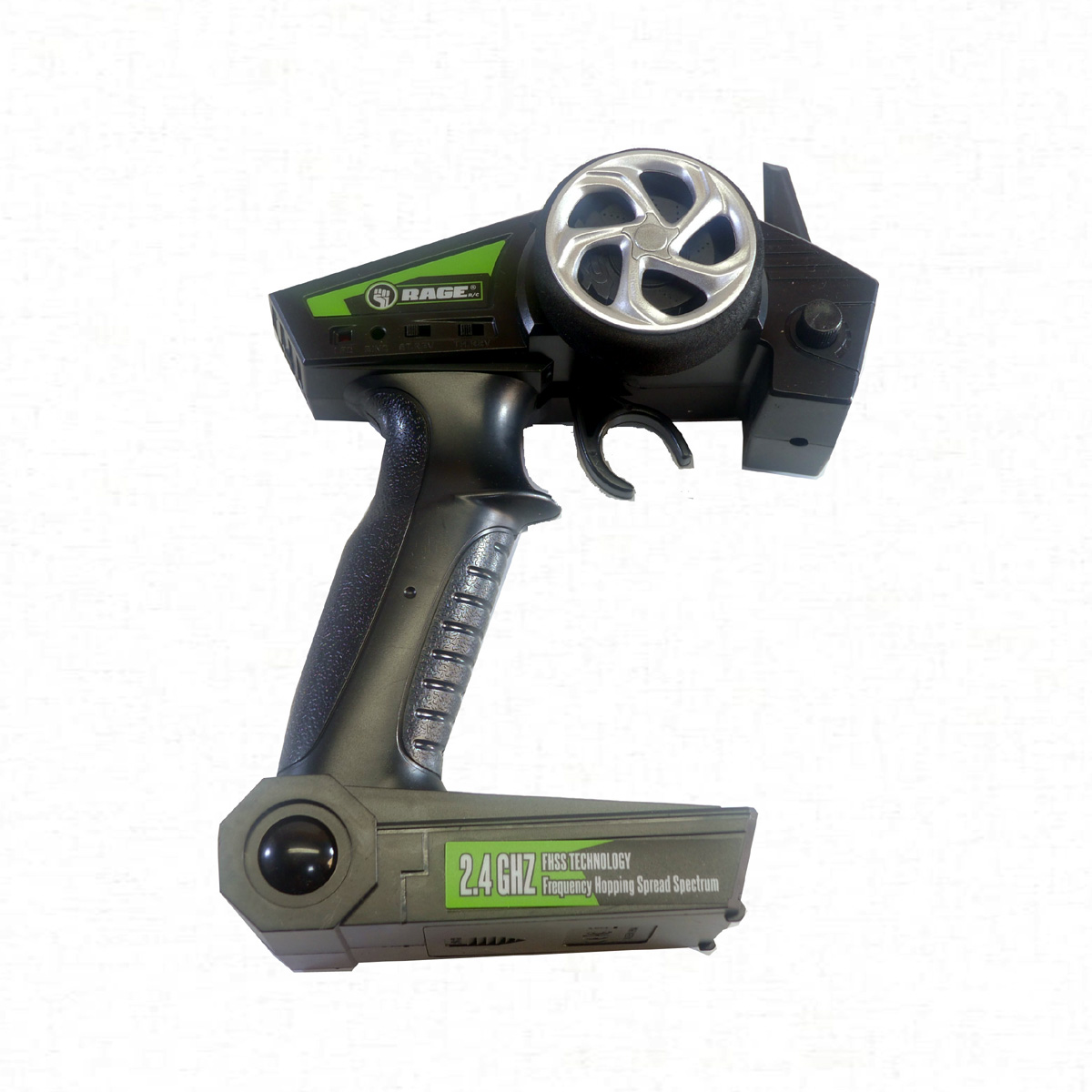 2.4Ghz 2-Channel Auto-Bind Transmitter, Black