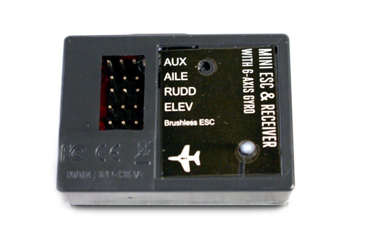 Rage RC RGRA1519 2.4GHz Receiver with Pass System for Super Cub 750 BL