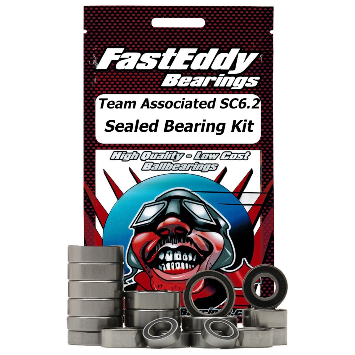 TFE6709 Associated SC6.2 Sealed Bearing Kit -  Team FastEddy