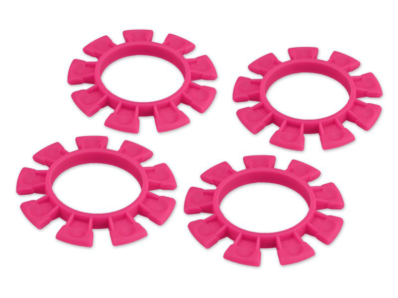 Picture of J Concepts JCO22124 Satellite Tire Gluing Rubber Bands&#44; Pink