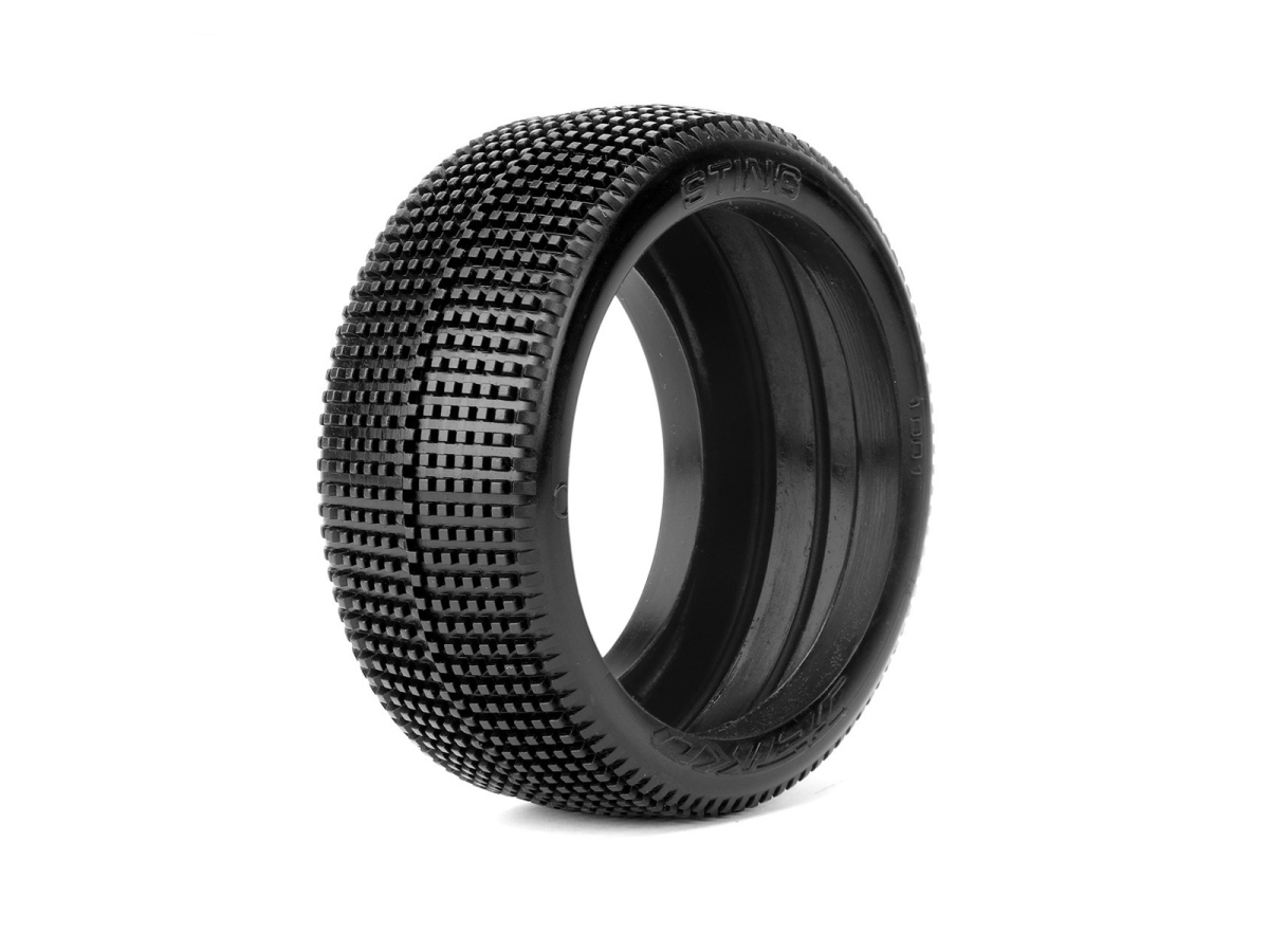 Picture of Jetko Tires JKO1001MS 1-8 Scale Sting Medium Soft Buggy Tires - 2 Piece