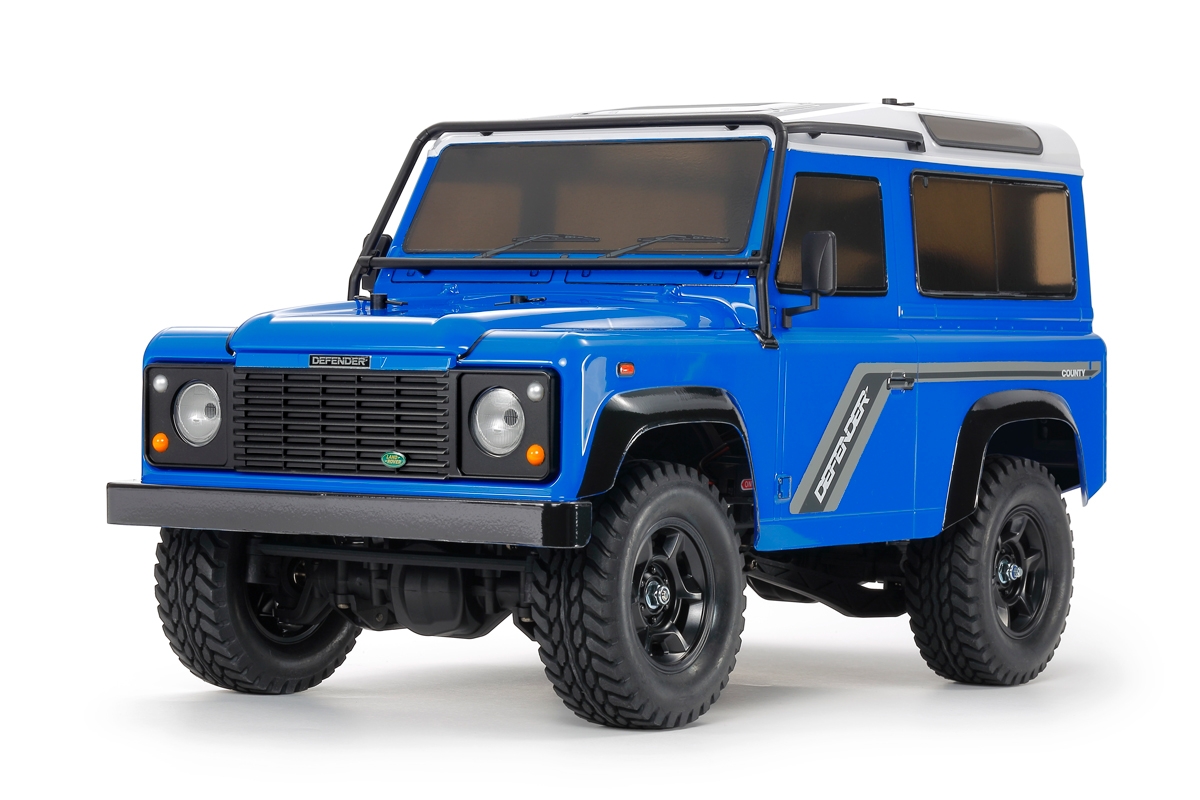 TAM47478-A 1-10 Scale RC Pre-Painted Truck Kit for 1990 Land Rover Defender CC-02 -  Tamiya