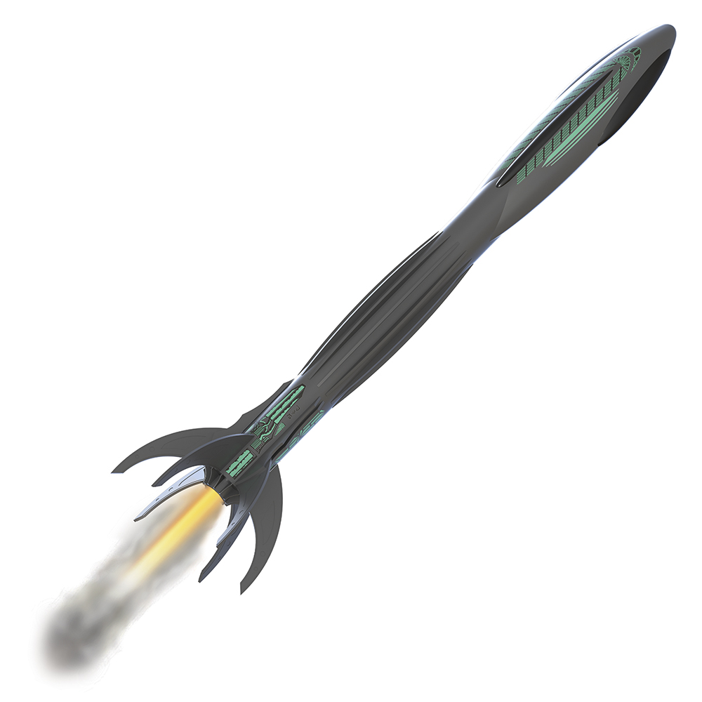 EST7312 Advanced Space Corps Vesta Intruder Rocket Kit