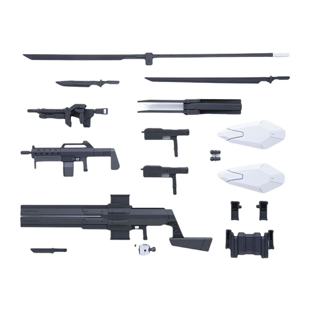 Picture of Bandai BAN2621333 1 - 72 Scale Amaim Warrior The Border Weapon Set