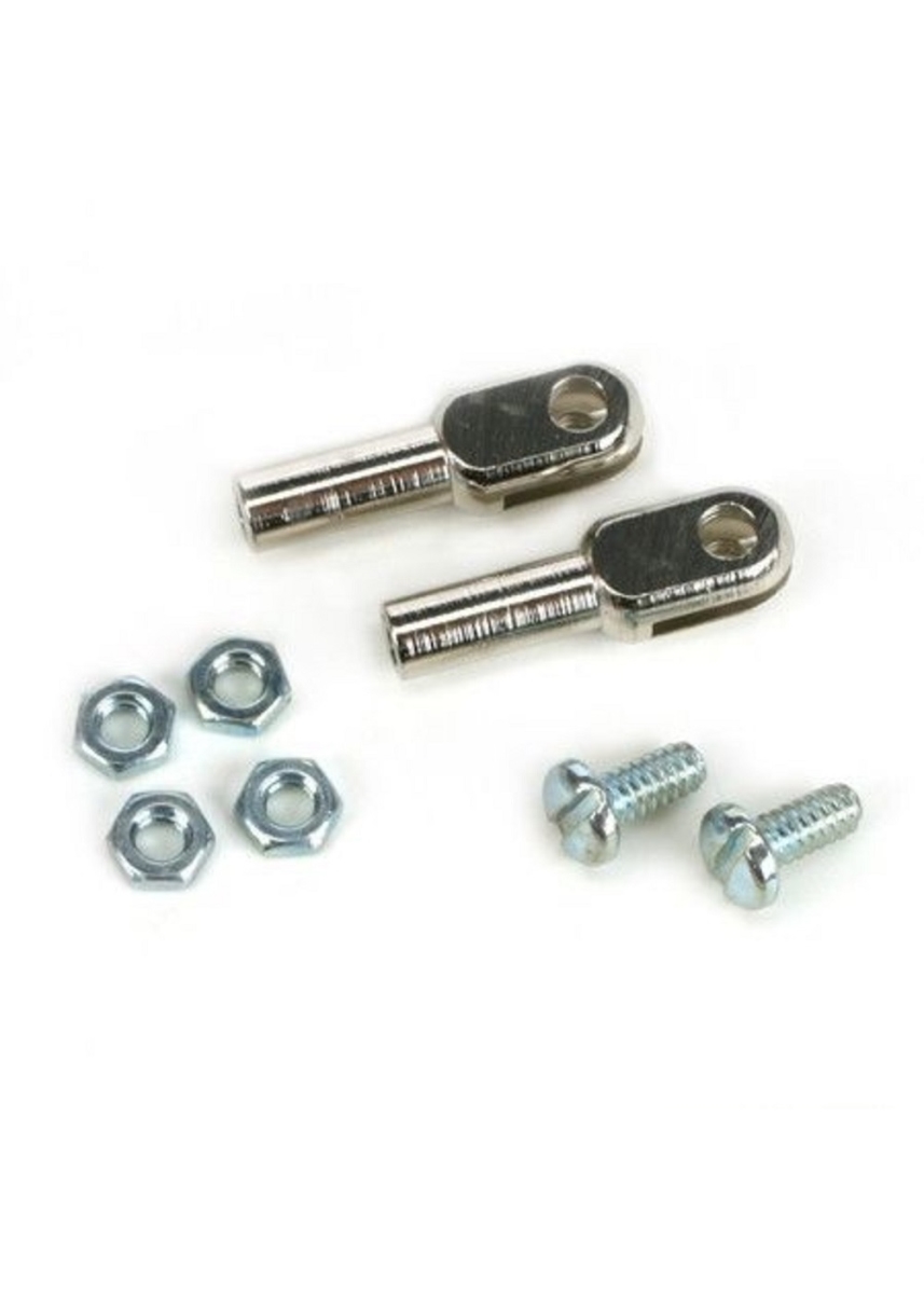 DUB302 4-40 Threaded Rod Ends, Pack of 2