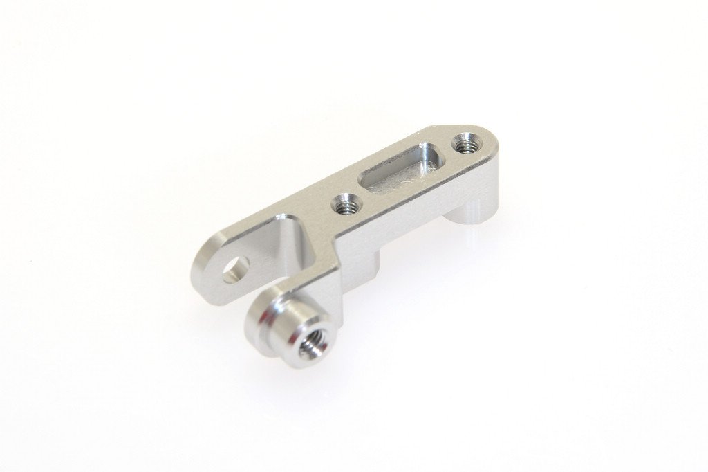 CEGCKD0303 CNC Aluminum 3rd Link Mount, Silver Anodized