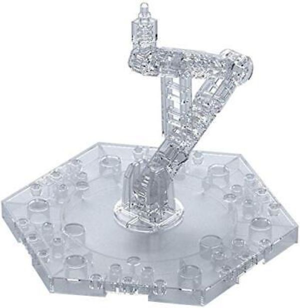 Picture of Bandai BAN2413802 Clear Action Base 5 Display Stand for 1-144 Scale Models