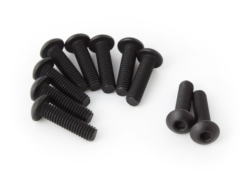 HPI160319 4 x 15 mm Button Head Screws Hex Socket - 10 Piece