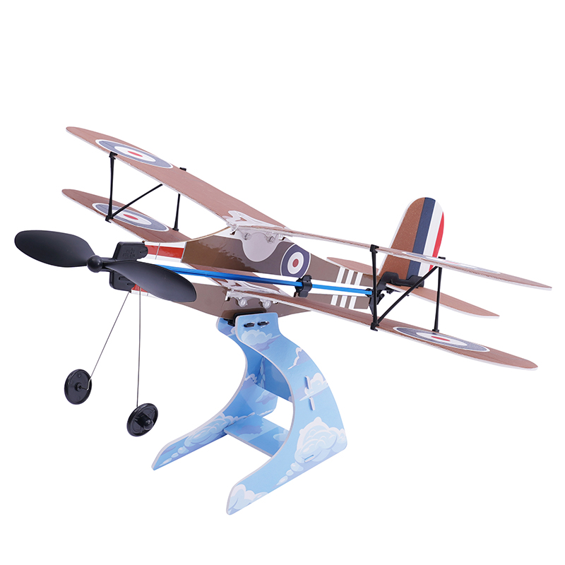 Picture of Play Steam PYSXP04202A Sopwith Camel Rubber Band Airplane Science