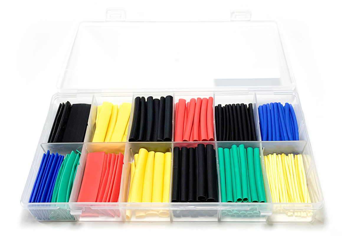 RCE1304 Colored Heat Shrink Tube - 280 Piece