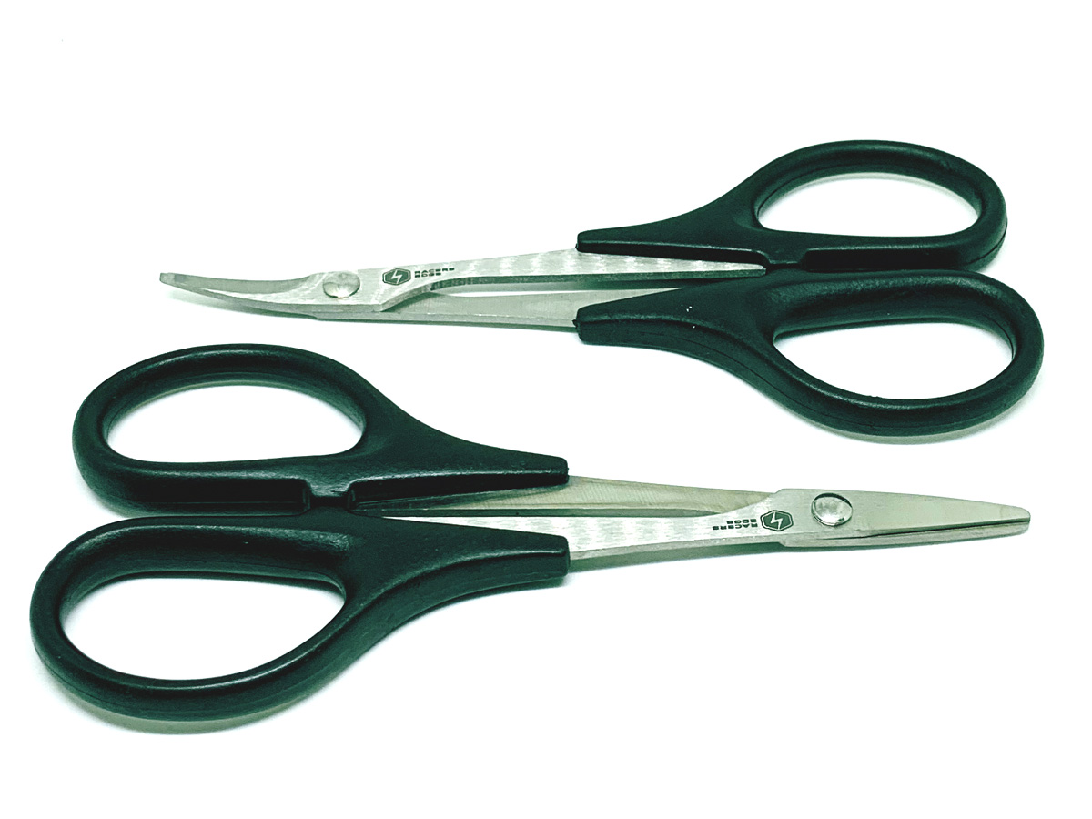 Picture of Racers Edge RCE7754 High Speed Steel Curved & Straight Scissor Set