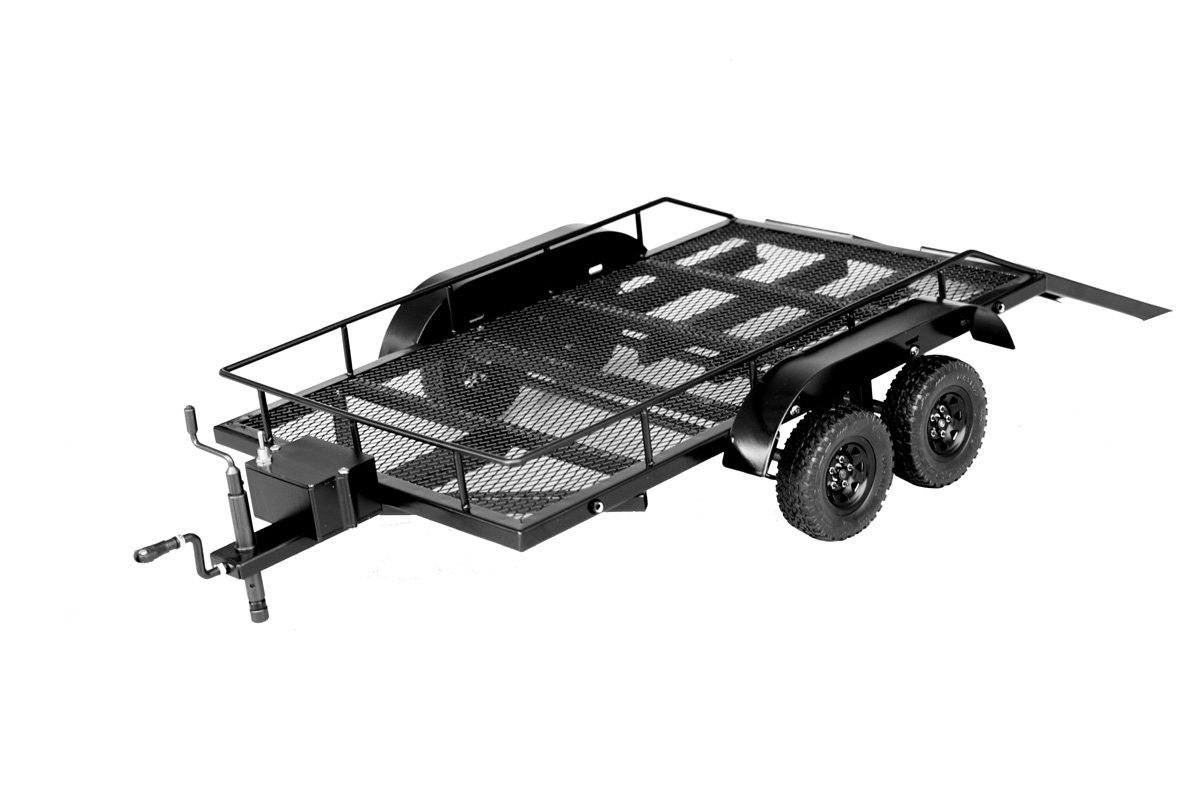 RCEPRO1500 1-10 Scale Full Metal Trailer Race Car with LED Lights