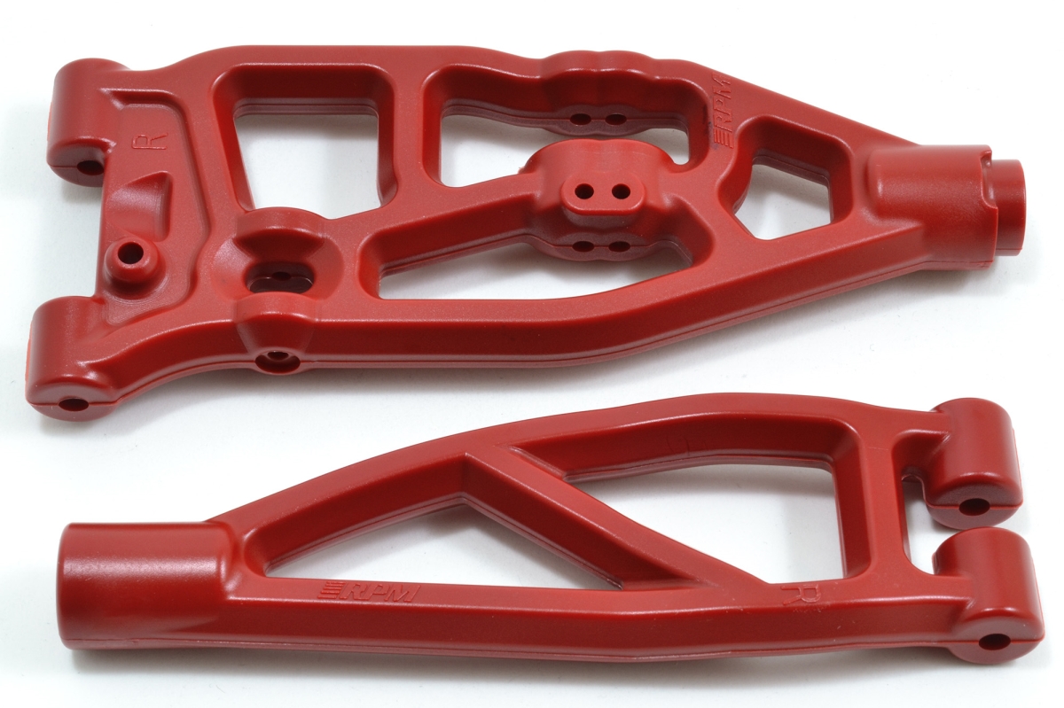 Front Right Upper & Lower A-Arms, Red