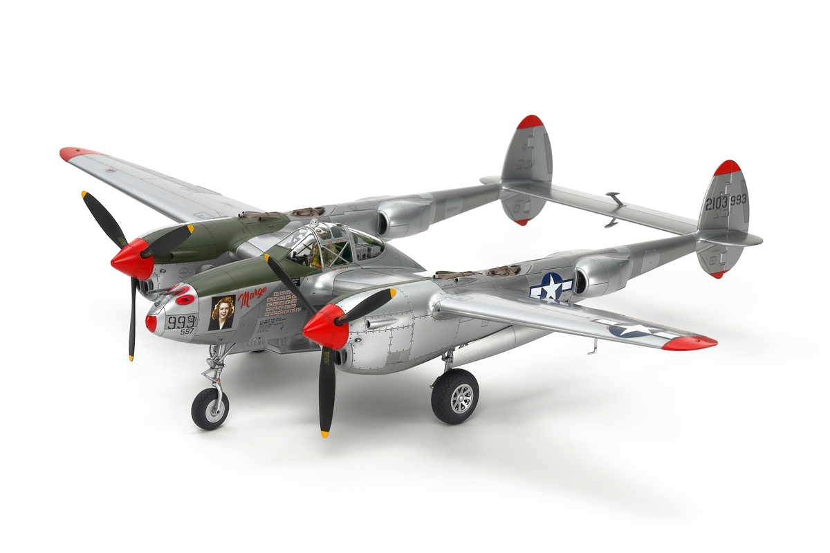 TAM61123 1-48 Aircraft Lockheed P-38 J Lightning Plastic Model Kit