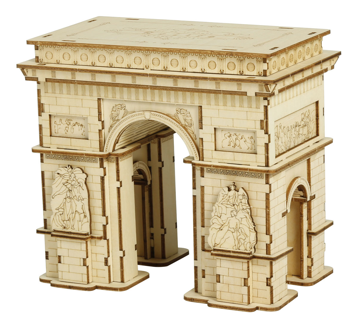 Picture of Robotime ROETG502 Classic 3D Wood Arc De Triomphe Puzzles