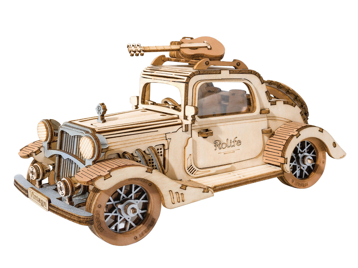 Classic 3D Wood Vintage Car Puzzles