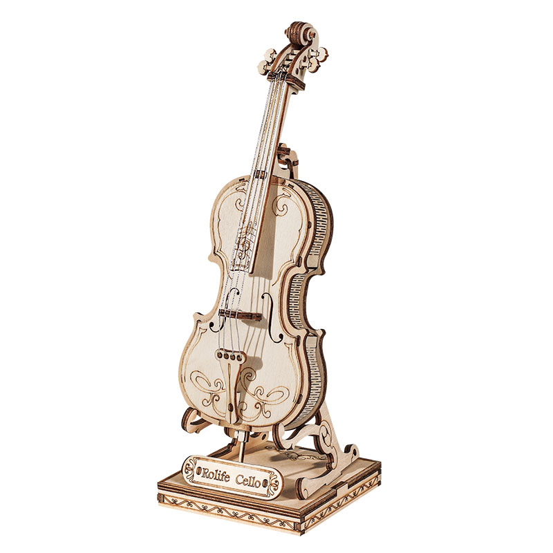 Picture of Robotime ROETG411 Musical Instruments Cello Puzzles