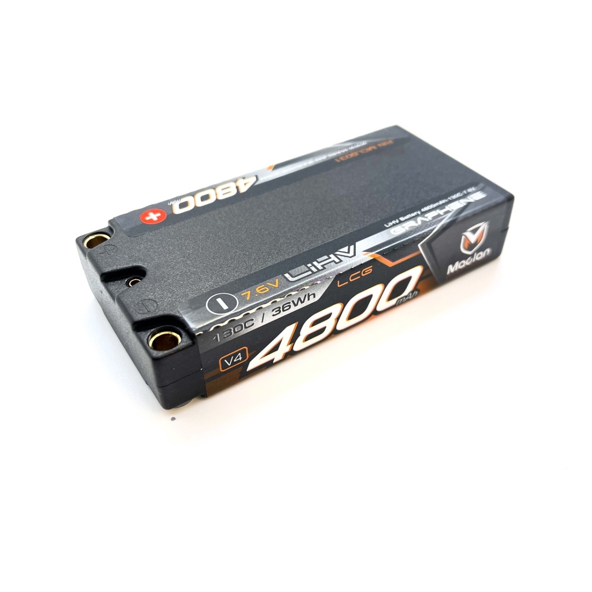 Picture of Maclan Racing HADMCL6031 Graphene V4 HV 2S LCG Shorty 4800mAh Battery
