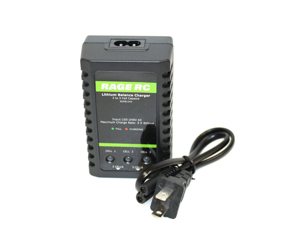 Picture of Rage RC RGRB1242 2-3S 800mA LiPo Balance Charger