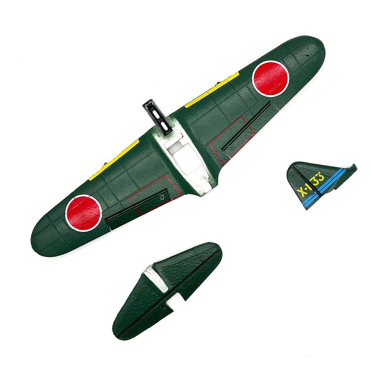 Rage RC RGRA1347 Zero Main Wing & Tail for Replacement Parts