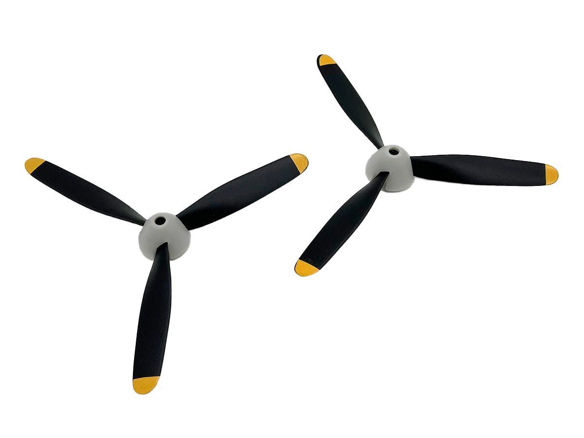 3-Blade Zero Propeller & Spinner for Replacement Parts - 2 Piece
