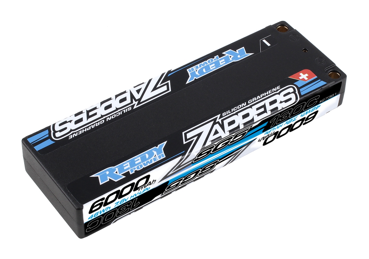 Picture of Team Associated ASC27381 5 mm SG5 6000mAh 130C 7.6V ULP Stick Reedy Zappers