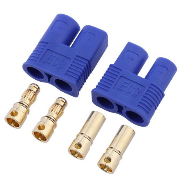 RCE1678 EC3 Male & Female Plugs - 5 Count