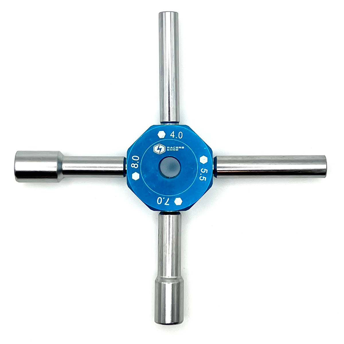 RCE7095BL 4-in-1 Multi Wrench 4mm-5.5mm-7mm-8mm, Blue