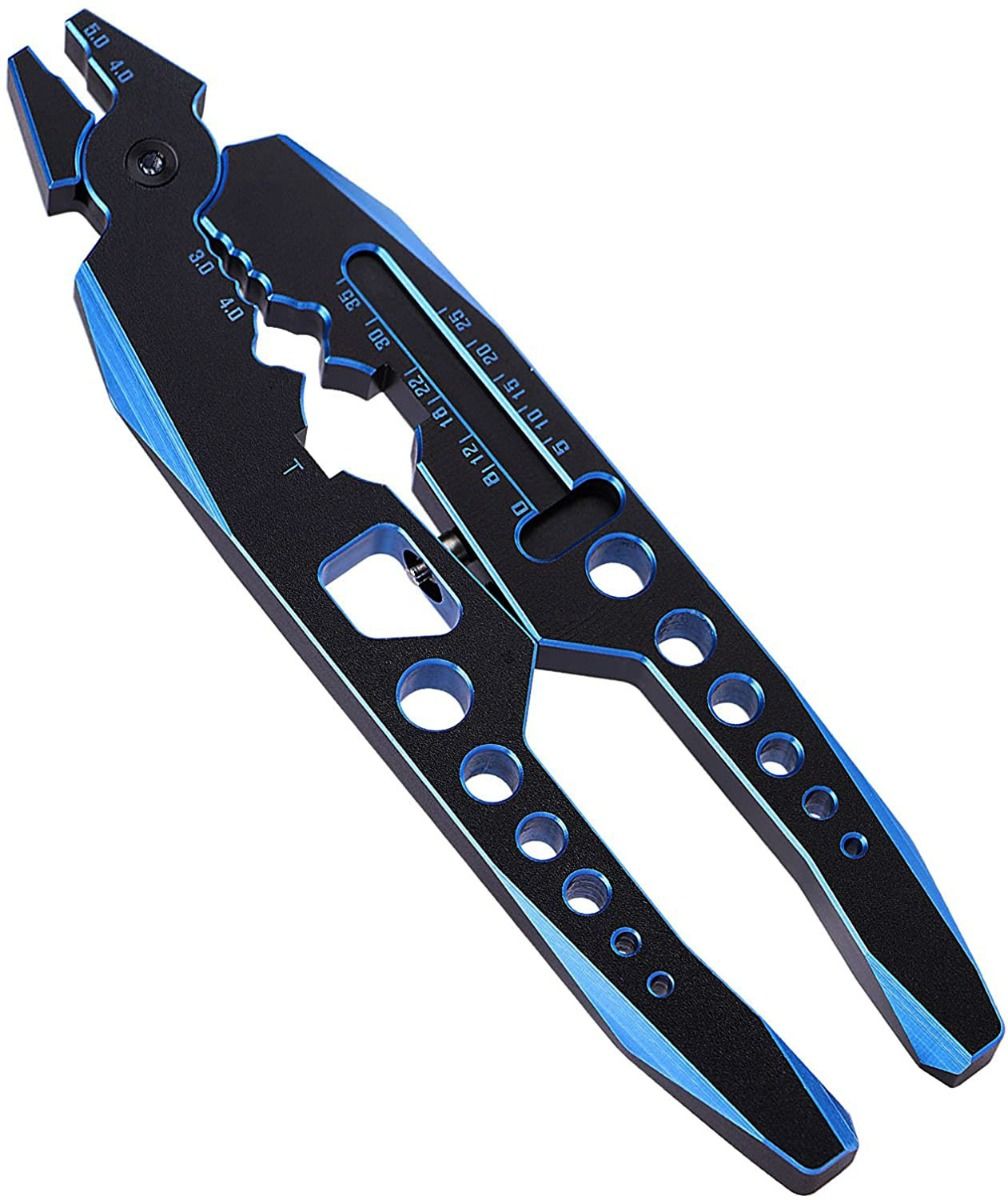 PHBPH2002 6.26 x 1.57 x 0.35 in. Aluminum Multi-Function Plier Tool Shock Shaft Rod Ball