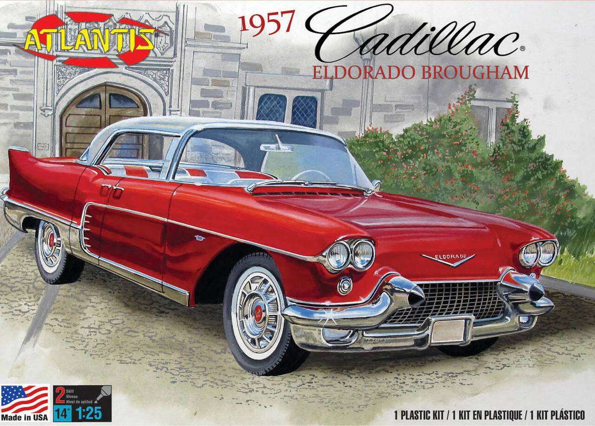 Picture of Atlantis Models AANH1244 1-25 Scale Plastic Figures for 1957 Cadillac Eldorado Brougham