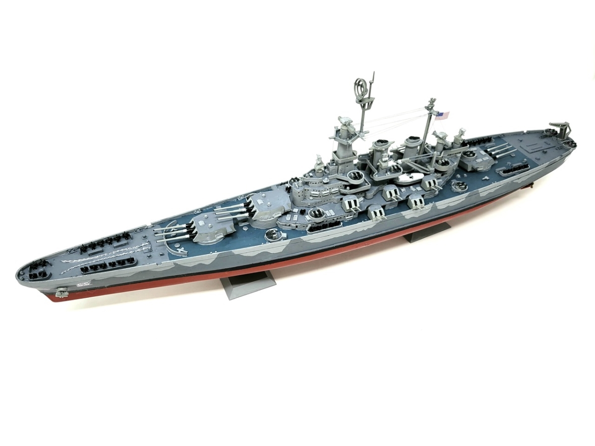 Picture of Atlantis Models AANR601 1-500 Scale USS North Carolina BB-55 Battleship Plastic Figures