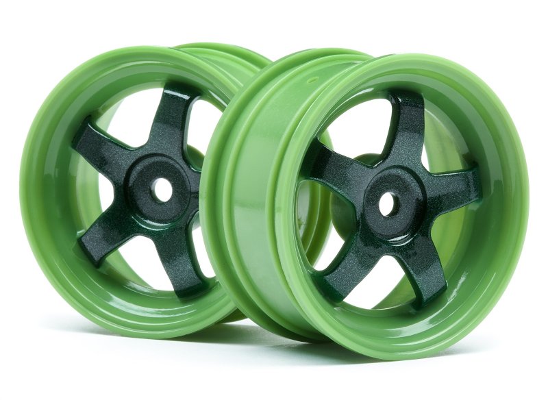 Picture of HPI Racing HPI113095 26 mm Work Meister S1 Wheel - Green, 2 Piece